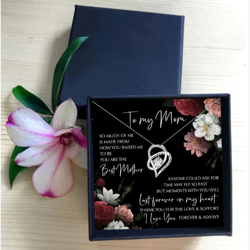 To My Mom Necklace, Mother's Day, I love you to the moon and back Birthday Gift for Mama